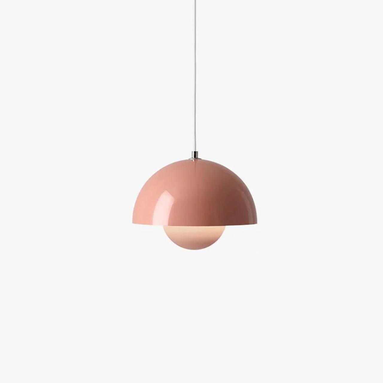 Scandinavian-Inspired Floral Pendant Light for Modern Spaces