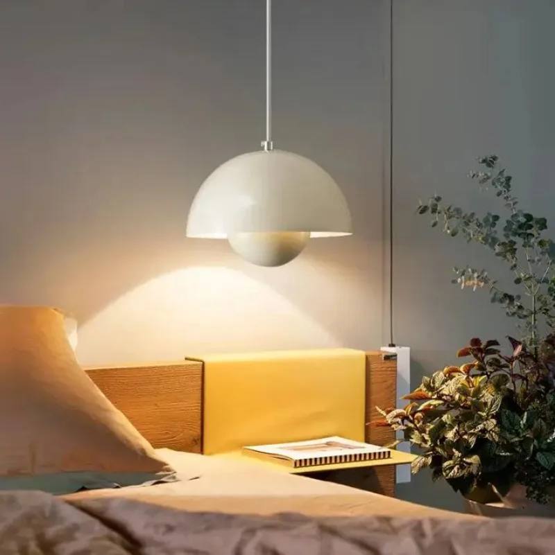 Scandinavian-Inspired Floral Pendant Light for Modern Spaces