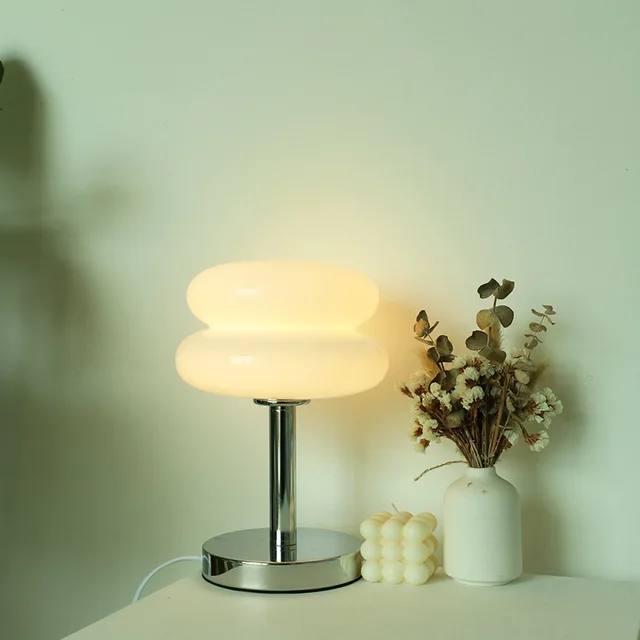 Vibrant Glass Night Lamp – Safe and Soothing Glow for Kids