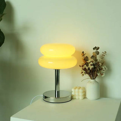 Vibrant Glass Night Lamp – Safe and Soothing Glow for Kids