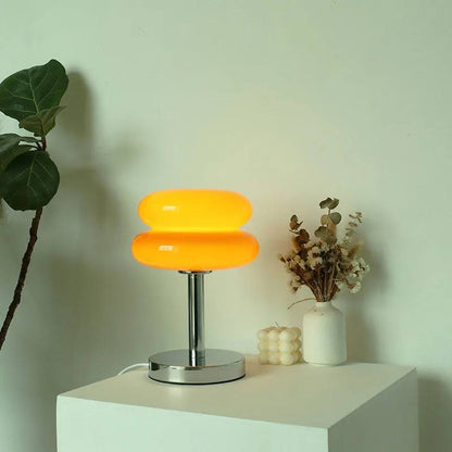 Vibrant Glass Night Lamp – Safe and Soothing Glow for Kids