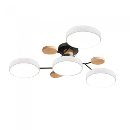 Elegant LED Ceiling Fixture with Organic Branch Design