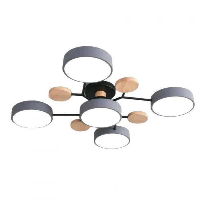 Elegant LED Ceiling Fixture with Organic Branch Design