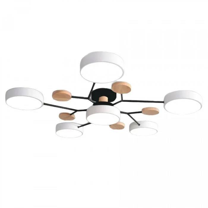 Elegant LED Ceiling Fixture with Organic Branch Design