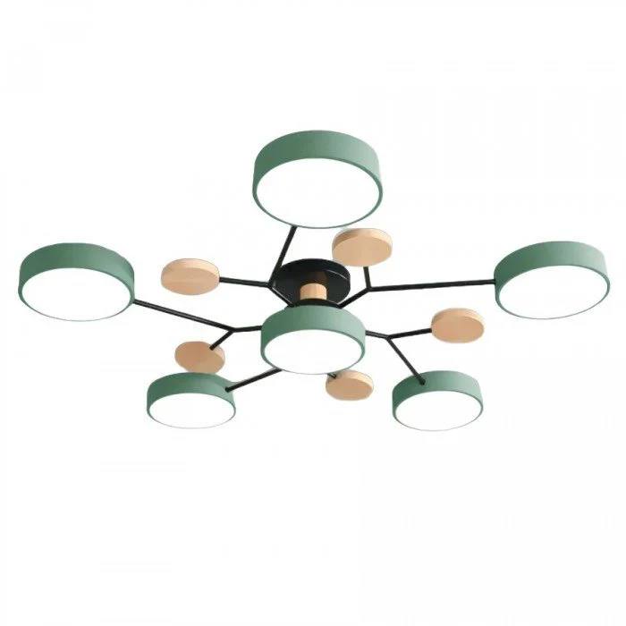 Elegant LED Ceiling Fixture with Organic Branch Design