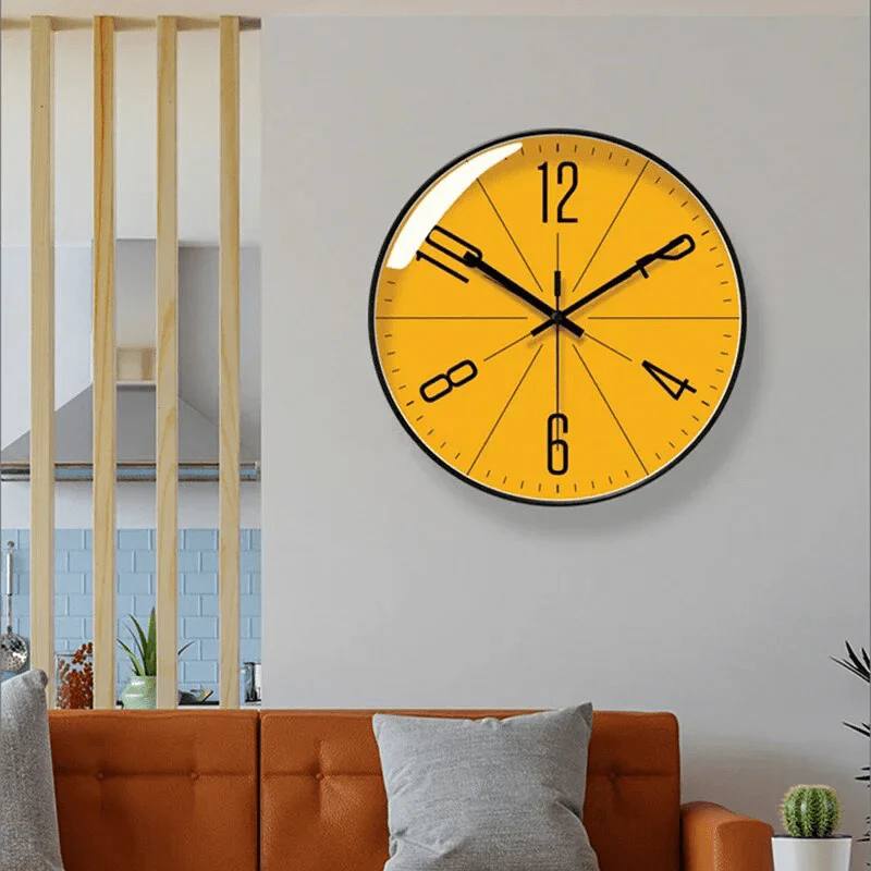 Sleek Scandinavian-Inspired Wall Timepiece