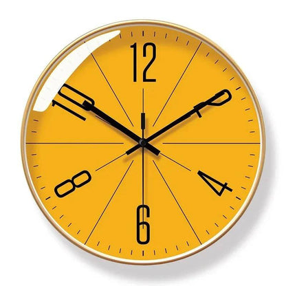 Sleek Scandinavian-Inspired Wall Timepiece