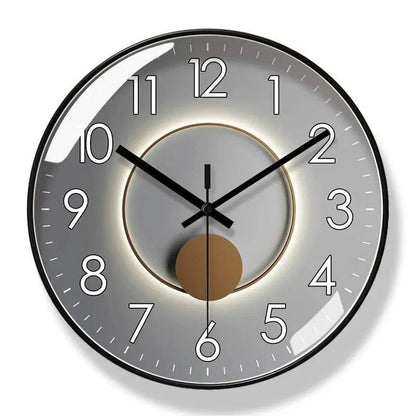 Sleek Scandinavian-Inspired Wall Timepiece