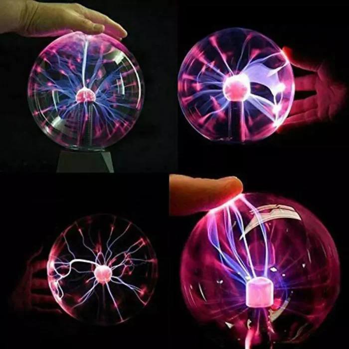Electric Aura Sphere Light, Dynamic Color Display