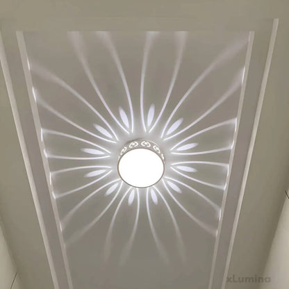 Elegant LED Ceiling Fixture for Entrances and Hallways