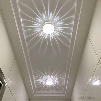 Elegant LED Ceiling Fixture for Entrances and Hallways