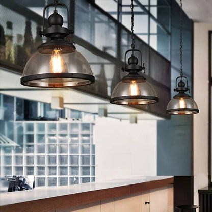 Stylish Glass Bowl Pendant Light for Modern Spaces