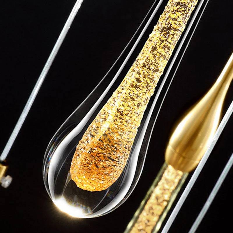 Elegant Teardrop LED Wall Fixture for Cozy Spaces