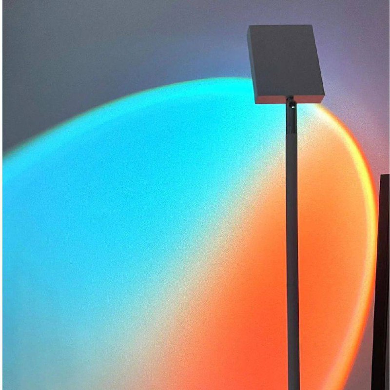 AuraGlow LED Floor Projector Lamp for a Cozy Ambiance