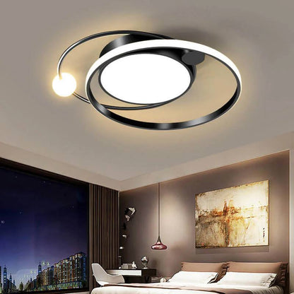 Sleek LED Ceiling Fixture with Minimalist Design
