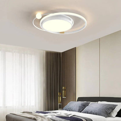Sleek LED Ceiling Fixture with Minimalist Design