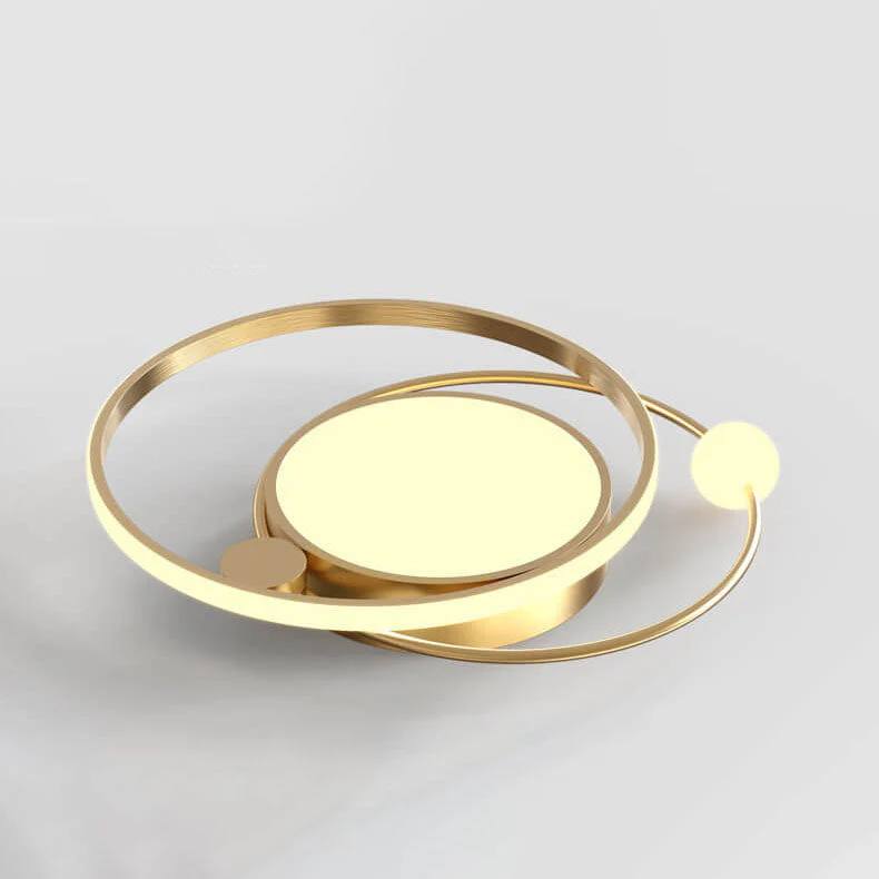 Sleek LED Ceiling Fixture with Minimalist Design
