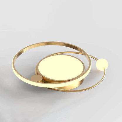 Sleek LED Ceiling Fixture with Minimalist Design