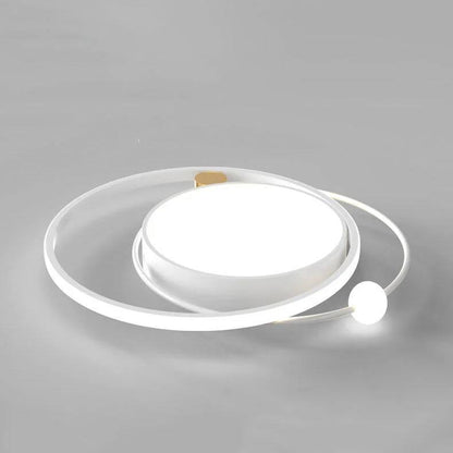 Sleek LED Ceiling Fixture with Minimalist Design