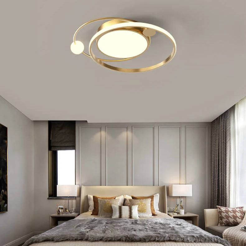 Sleek LED Ceiling Fixture with Minimalist Design
