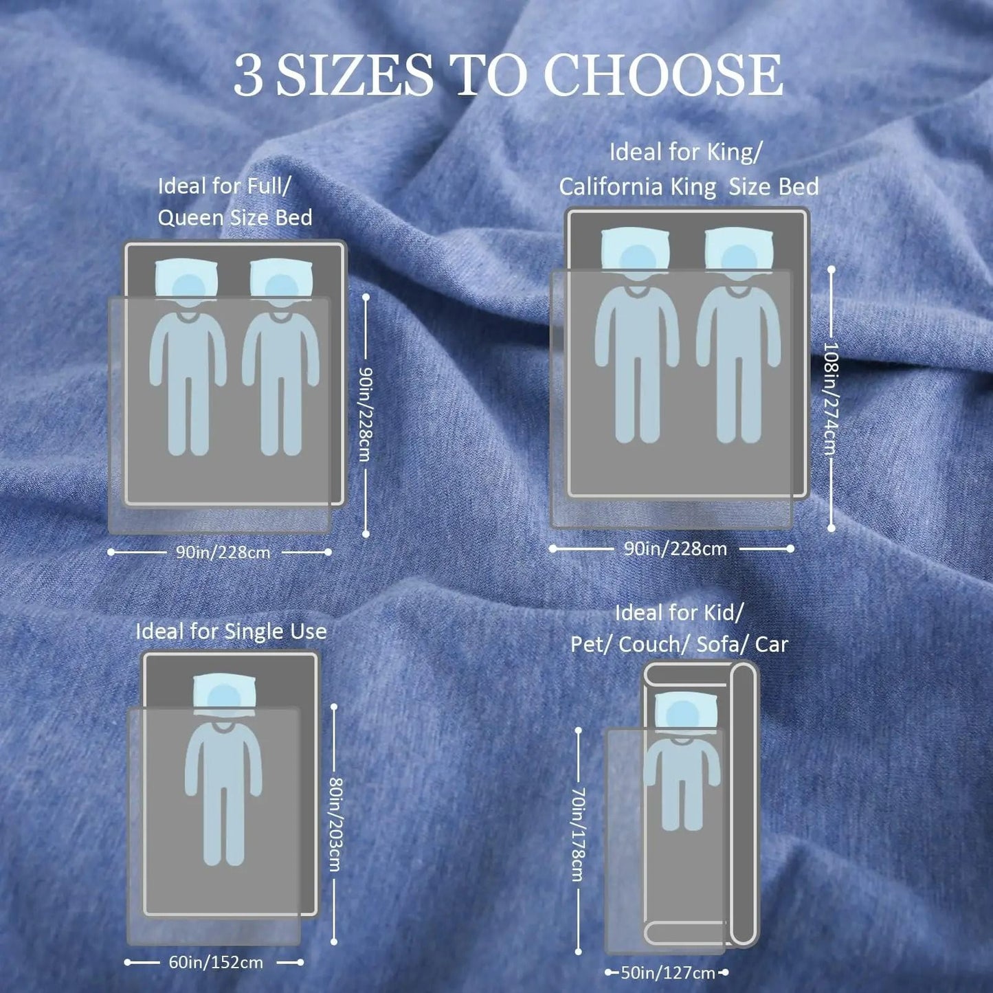 Ultra-Lightweight Summer Comfort Blanket for Year-Round Use