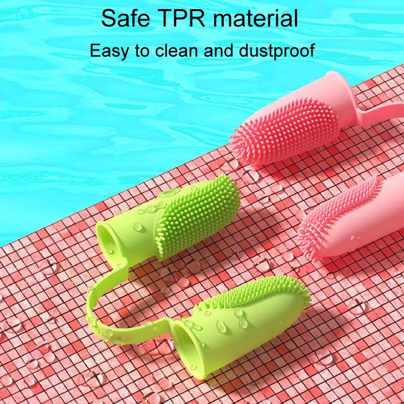 Pet Grooming Finger Brush Set for Dogs and Cats - 2-Pack