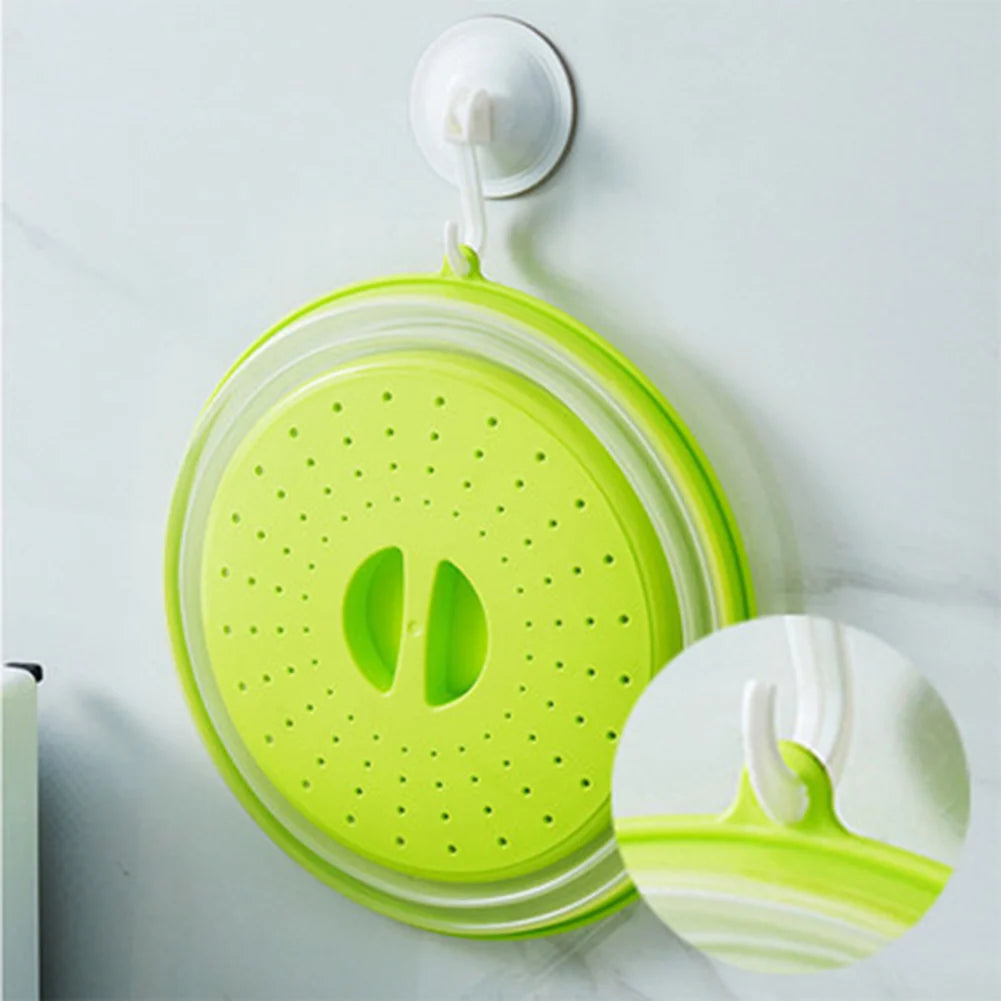 Versatile Silicone Microwave Lid for Mess-Free Cooking