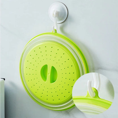 Versatile Silicone Microwave Lid for Mess-Free Cooking