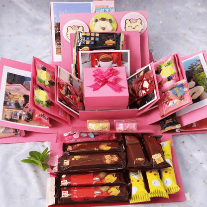 Customizable Memory Explosion Box Kit for Meaningful Gifting