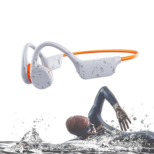 AquaSound Open-Ear Bluetooth Headphones with 32GB Storage