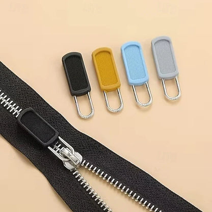50-Pack Versatile Zipper Pulls for Bags, Coats, and More