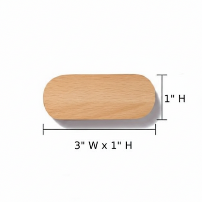Stylish Wooden Key Organizer with Strong Magnetic Backing