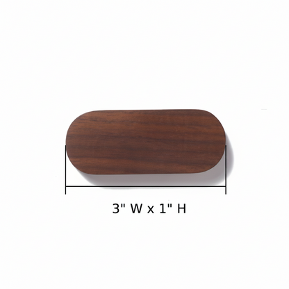 Stylish Wooden Key Organizer with Strong Magnetic Backing
