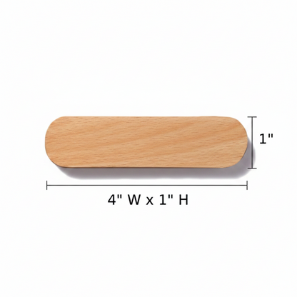 Stylish Wooden Key Organizer with Strong Magnetic Backing