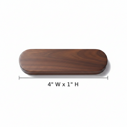 Stylish Wooden Key Organizer with Strong Magnetic Backing