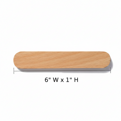Stylish Wooden Key Organizer with Strong Magnetic Backing