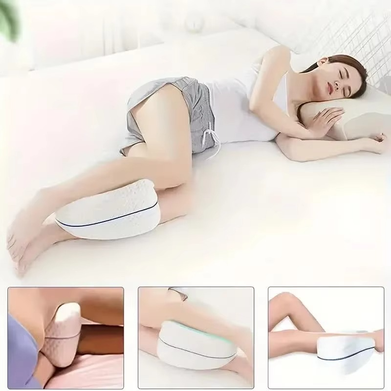 Essential Leg Pillow Covers - Washable and Zippered, Set of 2