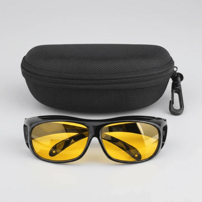Night Vision Driving Spectacles with Anti-Glare Lenses