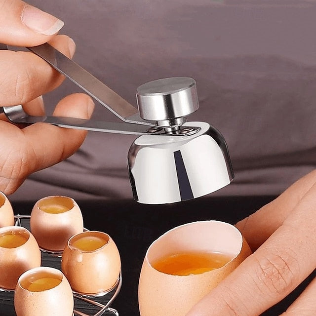 Precision Egg Topper Tool for Effortless Shell Removal
