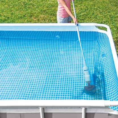 Cordless Pool Cleaner with Dual Brush Heads for Easy Cleaning