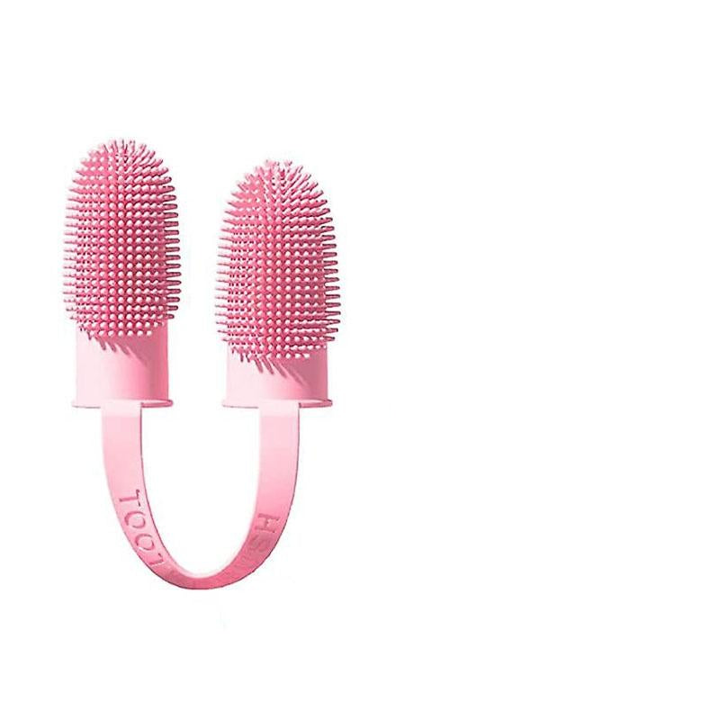 Pet Grooming Finger Brush Set for Dogs and Cats - 2-Pack
