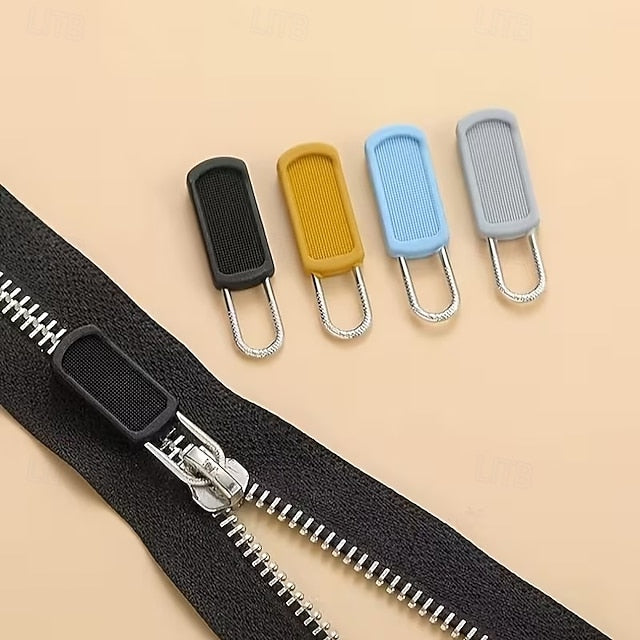 50-Pack Versatile Zipper Pulls for Bags, Coats, and More