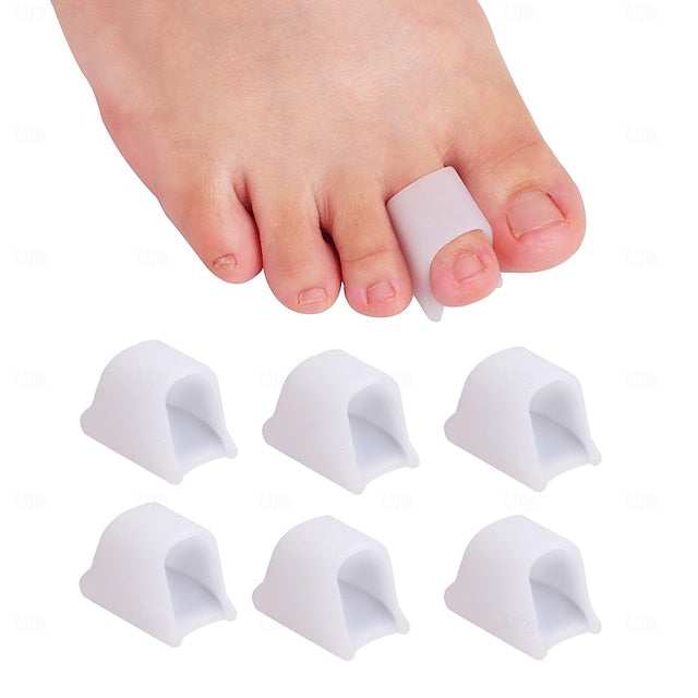 ComfortFit Gel Toe Separators - 6 Pack for All-Day Relief