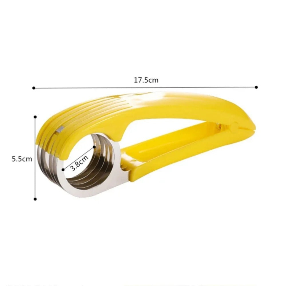 Compact Stainless Steel Fruit and Vegetable Slicing Tool