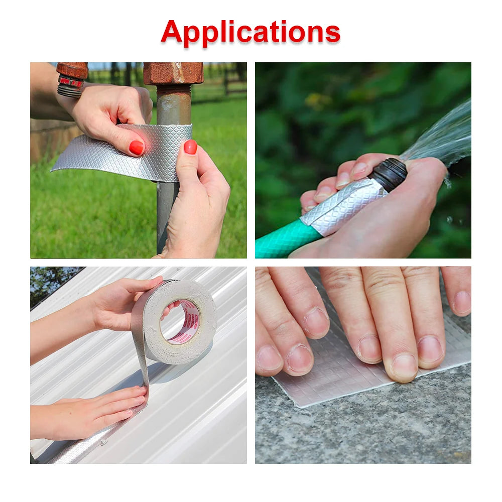 Heavy-Duty Waterproof Sealing Tape for Pipes and Surfaces