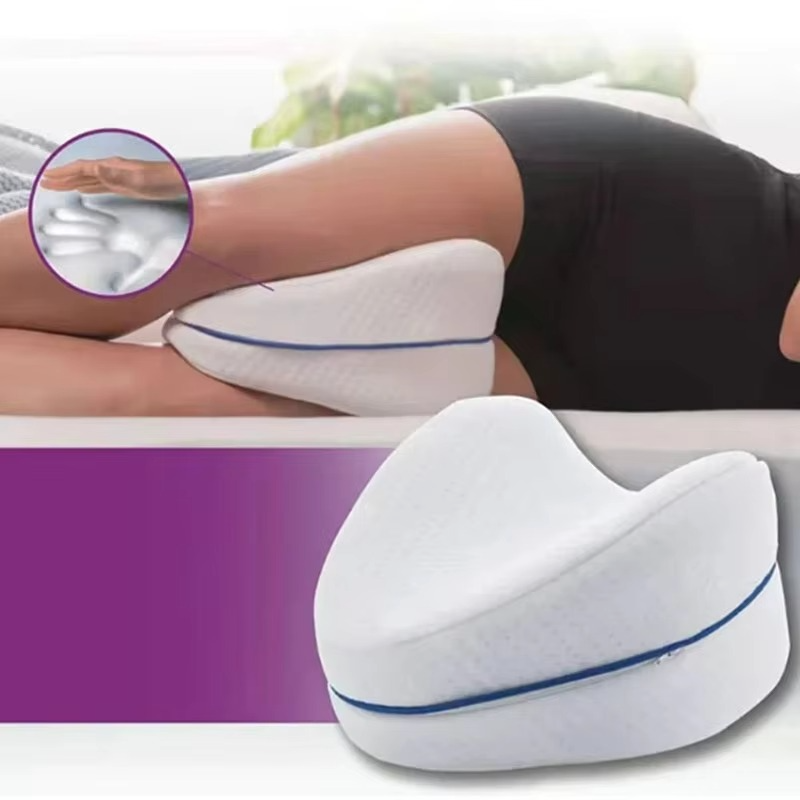 Essential Leg Pillow Covers - Washable and Zippered, Set of 2
