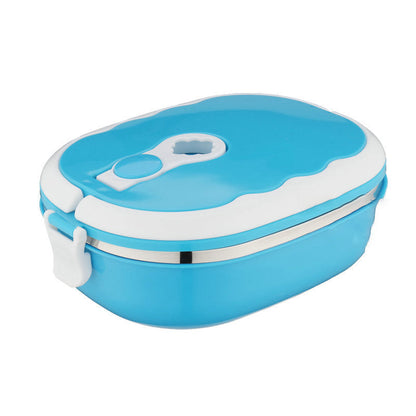 Compact Insulated Meal Carrier with Stainless Steel Lining