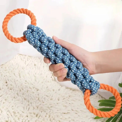 Durable Cotton Tug & Chew Toy for Active Dogs