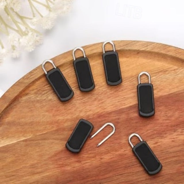 50-Pack Versatile Zipper Pulls for Bags, Coats, and More