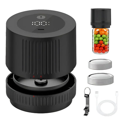 Smart Vacuum Sealer Kit for Mason Jars: Cordless and Efficient